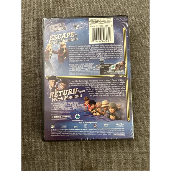 Escape To Witch Mountain/Return to Witch Mountain (DVD, 2006) New Sealed - Picture 6 of 6